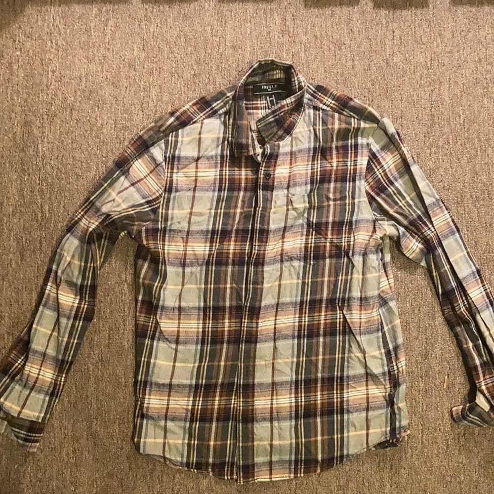 Forever 21 plaid flannel